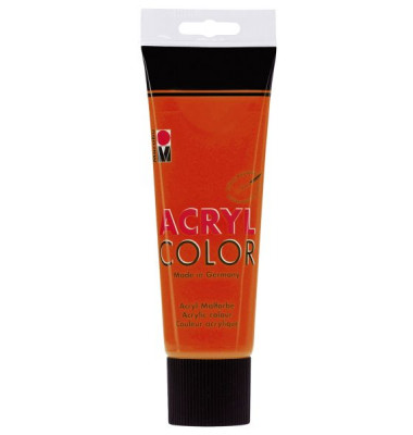 Acrylfarbe Color 12010 025 006, zinnoberrot, 225ml