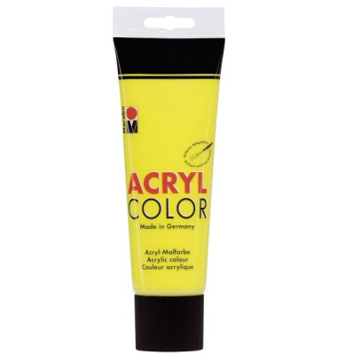 Acrylfarbe Color 12010 025 019, gelb, 225ml