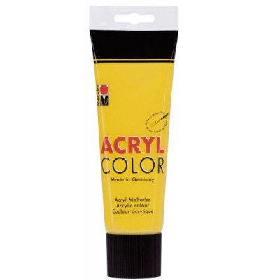 Acrylfarbe Color 12010 025 021, mittelgelb, 225ml