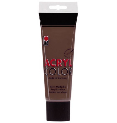 Acrylfarbe Color 12010 025 040, mittelbraun, 225ml