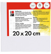 Malkarton 16200 000 00 200, 20x20cm