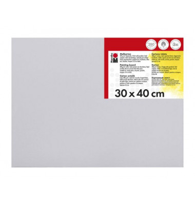Malkarton 16200 000 00 301, 30x40cm