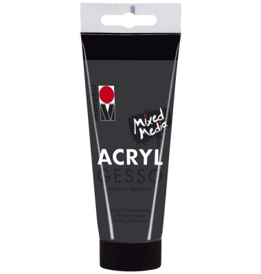 Acrylgrundierung Gesso 12040 050 812, schwarz, 100ml