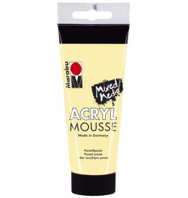 Acrylpaste Mousse 12050 050 222, vanille, 100ml