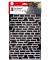 Schablone Art Stencil 02850 000 00 001, Bricks, A4