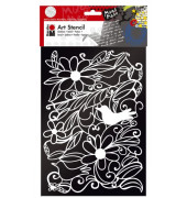 Schablone Art Stencil 02850 000 00 005, Blooming Garden, A4