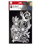 Schablone Art Stencil 02850 000 00 006, Zentangle, A4