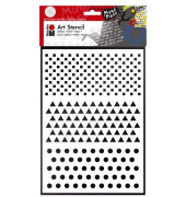 Schablone Art Stencil 02850 000 00 008, Basic Combination, A4
