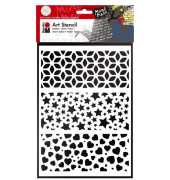 Schablone Art Stencil 02850 000 00 009, Modern Combination, A4