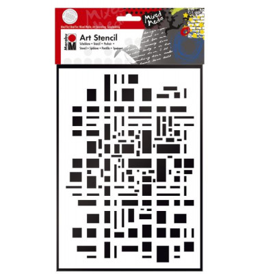 Schablone Art Stencil 02850 000 00 012, Graphic Pattern, A4