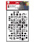 Schablone Art Stencil 02850 000 00 012, Graphic Pattern, A4