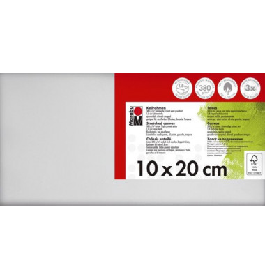 Keilrahmen 16160 000 00 101, 10x20cm