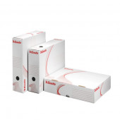 Archivbox 128005, A4, weiß, Karton