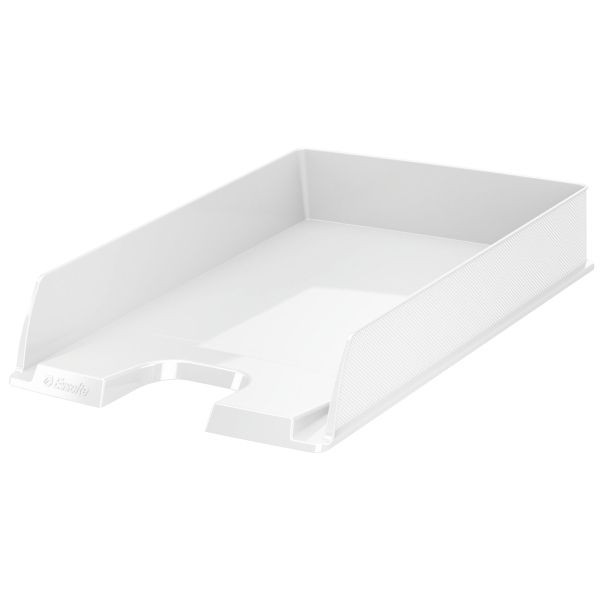 10 Stück Esselte Briefablage VIVIDA 623608, A4 / C4, weiß, Polystyrol stapelbar 4049793015453 Esselte