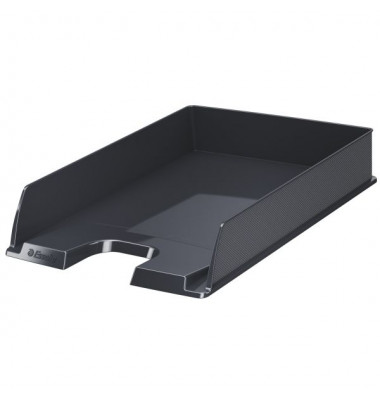 Briefablage Europost A4 / C4 schwarz stapelbar