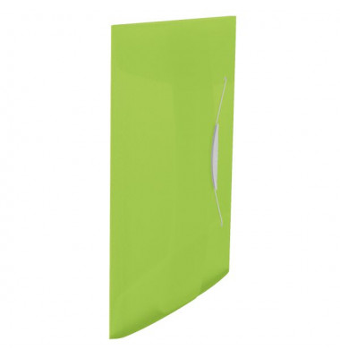 Eckspannmappe Vivida 624041, A4 gr&uuml;n Polypropylen (PP) -, f&uuml;r ca. 150 Blatt  (80 g/m&sup2;), mit 3 Einschlagklappen