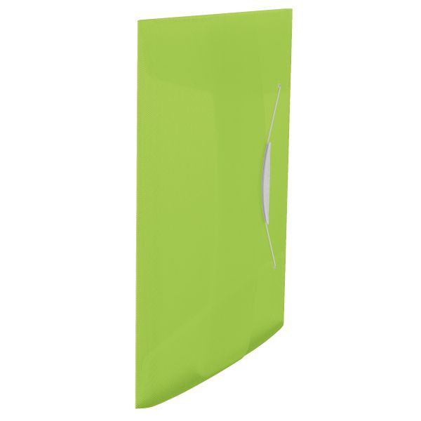 10 Stück Esselte Eckspannmappe Vivida 624041, A4 grün Polypropylen (PP) 300g, für ca. 150 Blatt, mit 3 Einschlagklappen 4049793028637 Esselte