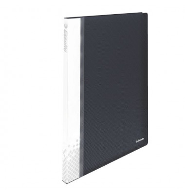 Sichtbuch Vivida 623986, schwarz, A4, mit 20 Hüllen, Polypropylen (PP)