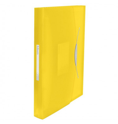 Fächermappe Vivida 624020 A4 mit 6 Fächern 5-teilig blanko Kunststoff gelb