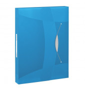 Heftbox Vivida 624047, A4 blau, 4cm F&uuml;llh&ouml;he, Polypropylen (PP) 80g