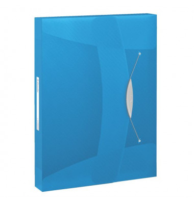 Sammelmappe Vivida 624047, A4 Kunststoff, für ca. 350 Blatt, blau