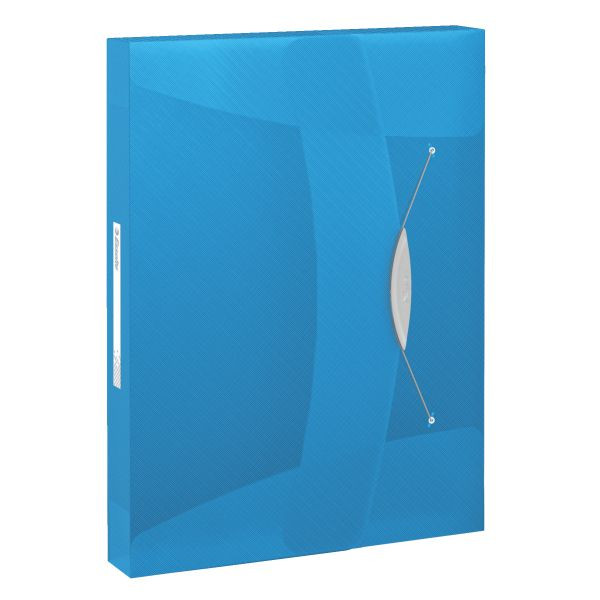 5 Stück Esselte Heftbox Vivida 624047, A4 blau, 4cm Füllhöhe, Polypropylen (PP) 80g 4049793028699 Esselte