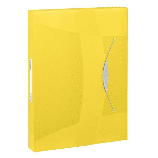 5 Stück Esselte Heftbox Vivida 624052, A4 gelb, 4cm Füllhöhe, Polypropylen (PP) 80g 4049793028743 Esselte