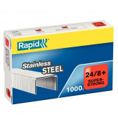 Heftklammern Stainless Steel Super Strong 24/8, 24858300, Edelstahl, Heftleistung 50 Blatt max.
