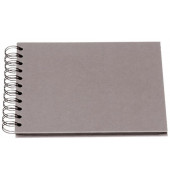 1329452490 195x145mm Fotospiralbuch Soho taupe