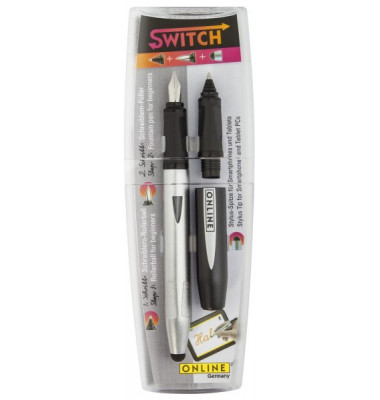 25020 Switch  2-Teilig Schreibgeräteset Two in One black