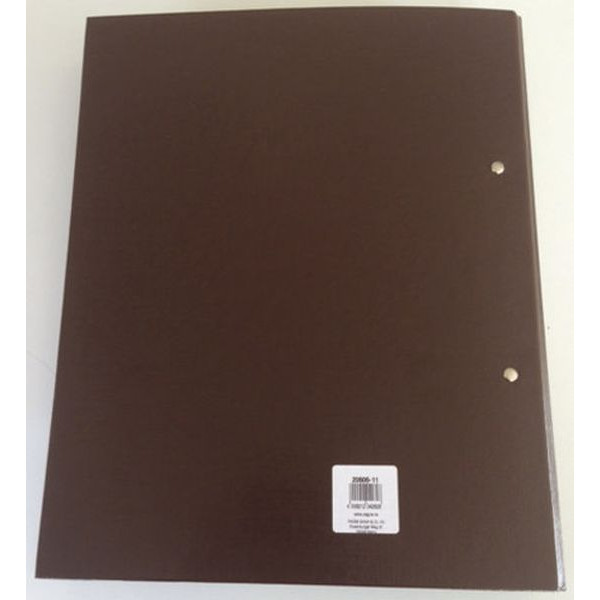 4009212042828 - Ringbuch Basic Colours 20606-11 A4 2 Ringe 25mm Ring-Ø Pappe Polypropylen Cellophanierung braun 4009212042828 Pagna