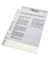 Prospekthüllen Economy 23782 Standard, A5 transparent genarbt, oben offen, 0,05mm