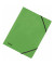 Eckspannmappe Rainbow 44202, A4 gr&uuml;n Karton 390g