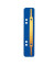 Heftstreifen kurz 3701-00-35, 35x158mm, Karton mit Metalldeckleiste, blau