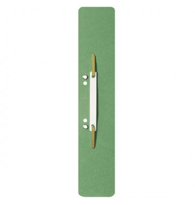 Heftstreifen lang 3700-00-55, 60x305mm, extra lang, geöst, RC-Karton mit Kunststoffdeckleiste, grün