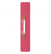 Heftstreifen lang 3700-00-25, 6x30,5cm (BxH), Kunststoff mit Kunststoffdeckleiste, rot