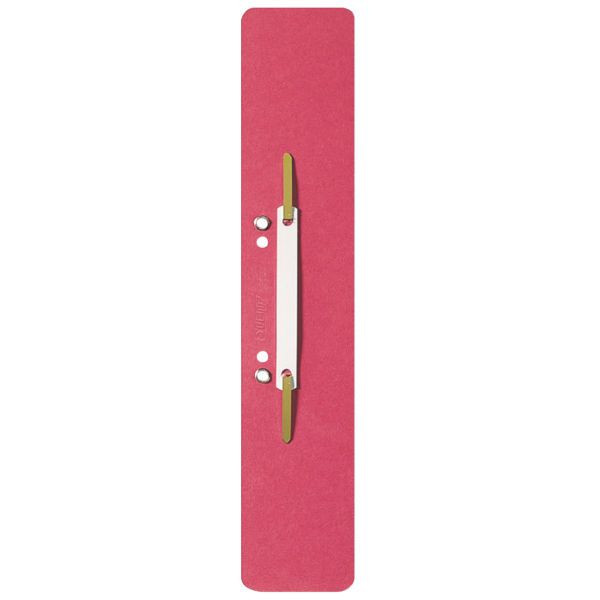 4002432413263 - Heftstreifen lang 3700-00-25 60x305mm extra lang geöst Kunststoff mit Kunststoffdeckleiste rot 4002432413263 25 Stück