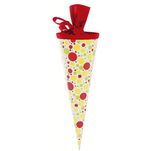 4009835930113 - Schultüte Punkte 35cm rund 93011 4009835930113 Goldbuch