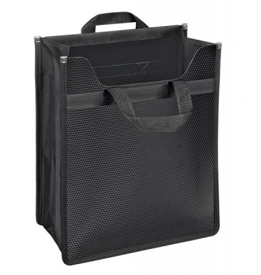 Rucksackeinsätze VELOBAG XXL 1445082, A4 schwarz, 12cm Füllhöhe, Polypropylen (PP)