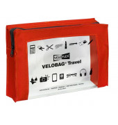 Reißverschlusstasche VELOCOLOR® Travel, PVC, rot, A5, 230 x 160 mm