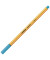Fineliner point 88, 88/31, orange, wei&szlig;e Streifen (Schreibfarbe: hellblau), 0,4mm