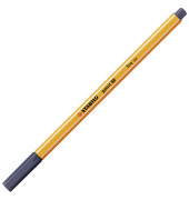 Fineliner point 88, 88/98, orange, wei&szlig;e Streifen (Schreibfarbe: paynesgrau), 0,4mm