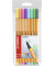 Fineliner point 88 Etui Pastell mit 8 Stiften