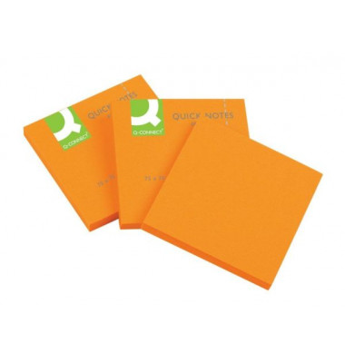 Haftnotizen KF10517, KF10517, 76x76mm, brillantorange, quadratisch
