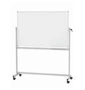 Stativdrehtafel-Whiteboard MAULstandard, 6460384, 165,5x194,5x55,8cm (BxHxT), emailliert, Aluminium