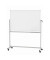 Stativdrehtafel-Whiteboard MAULstandard, 6460384, 165,5x194,5x55,8cm (BxHxT), emailliert, Aluminium