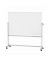 Stativdrehtafel-Whiteboard MAULstandard, 6460484, 195,5x194,5x55,8cm (BxHxT), emailliert, Aluminium
