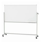 Stativdrehtafel-Whiteboard MAULstandard, 6460584, 200x100cm, emailliert, Aluminiumrahmen