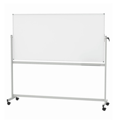 Stativdrehtafel-Whiteboard MAULstandard, 6460584, 215,5x194,5x55,8cm (BxHxT), emailliert, Aluminium