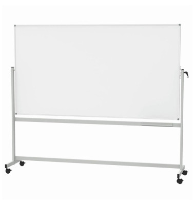Stativdrehtafel-Whiteboard MAULstandard, 6460684, 235,5x194,5x55,8cm (BxHxT), emailliert, Aluminium